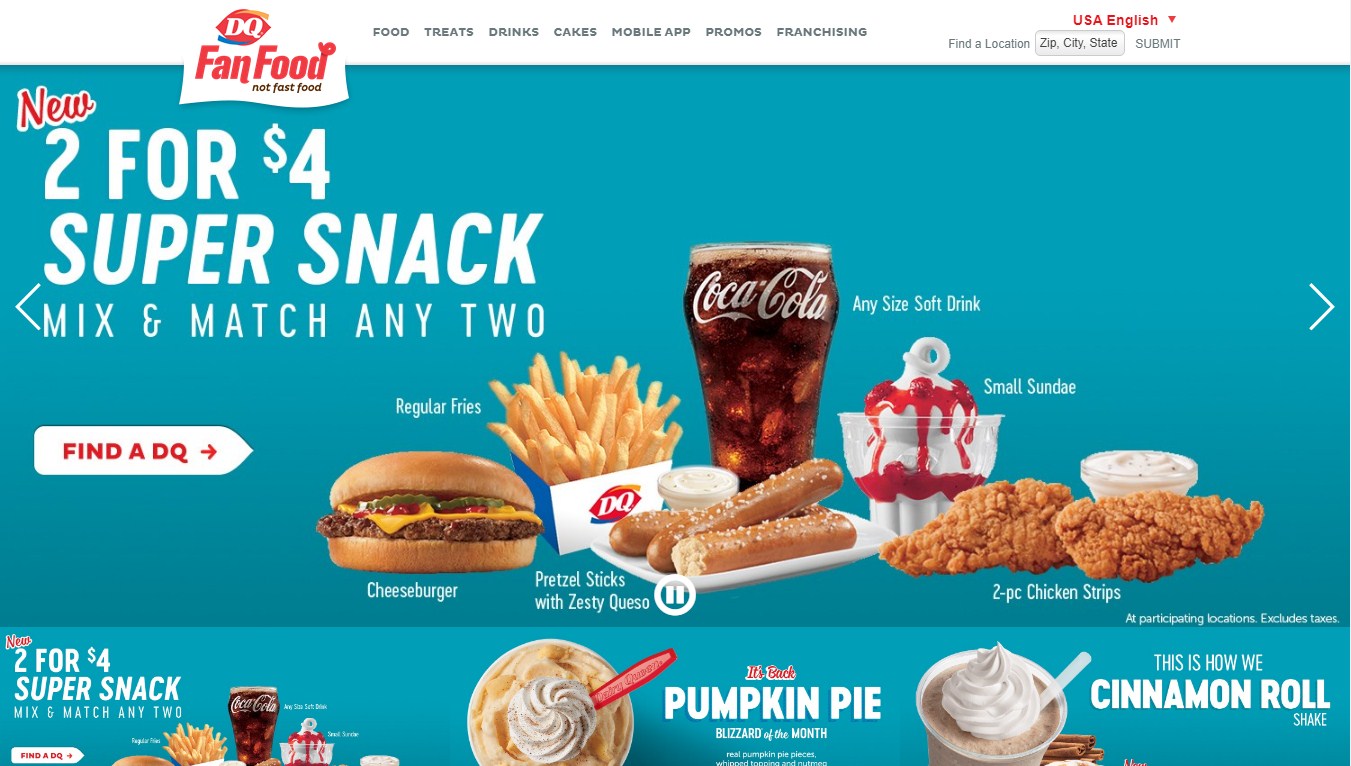 Dairy Queen Fan Food