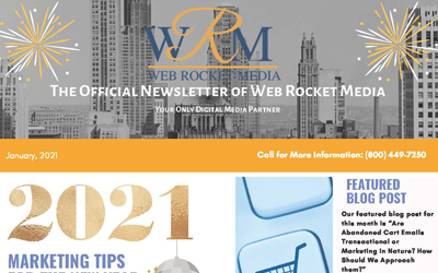 Newsletter January 2021 | Web Rocket Media | Long Island, NY SEO