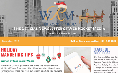 Newsletter December 2020 | Web Rocket Media | Long Island, NY SEO