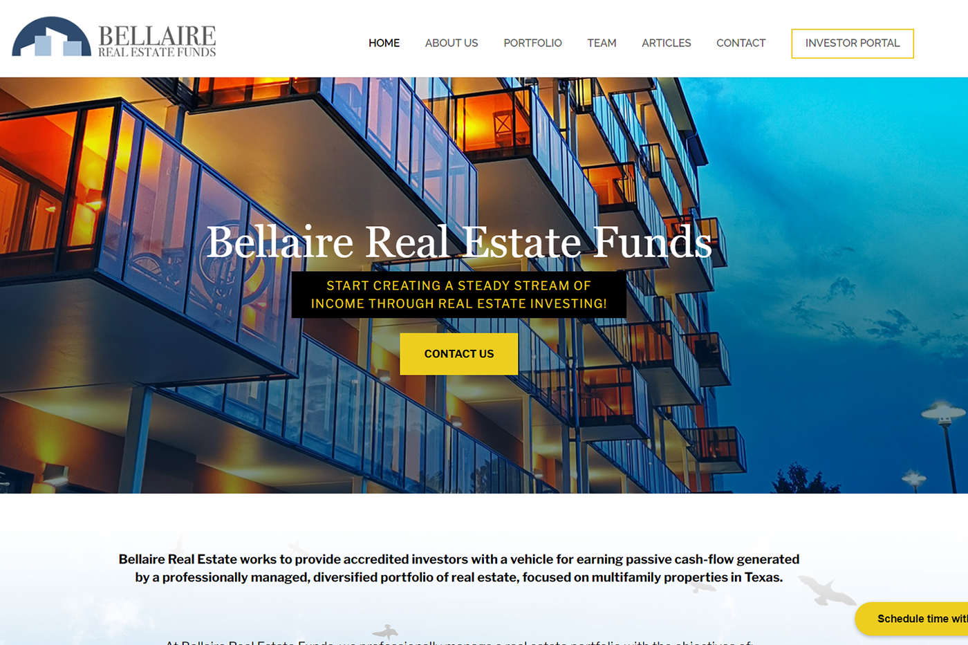 BELLAIRE REAL ESTATE FUNDS